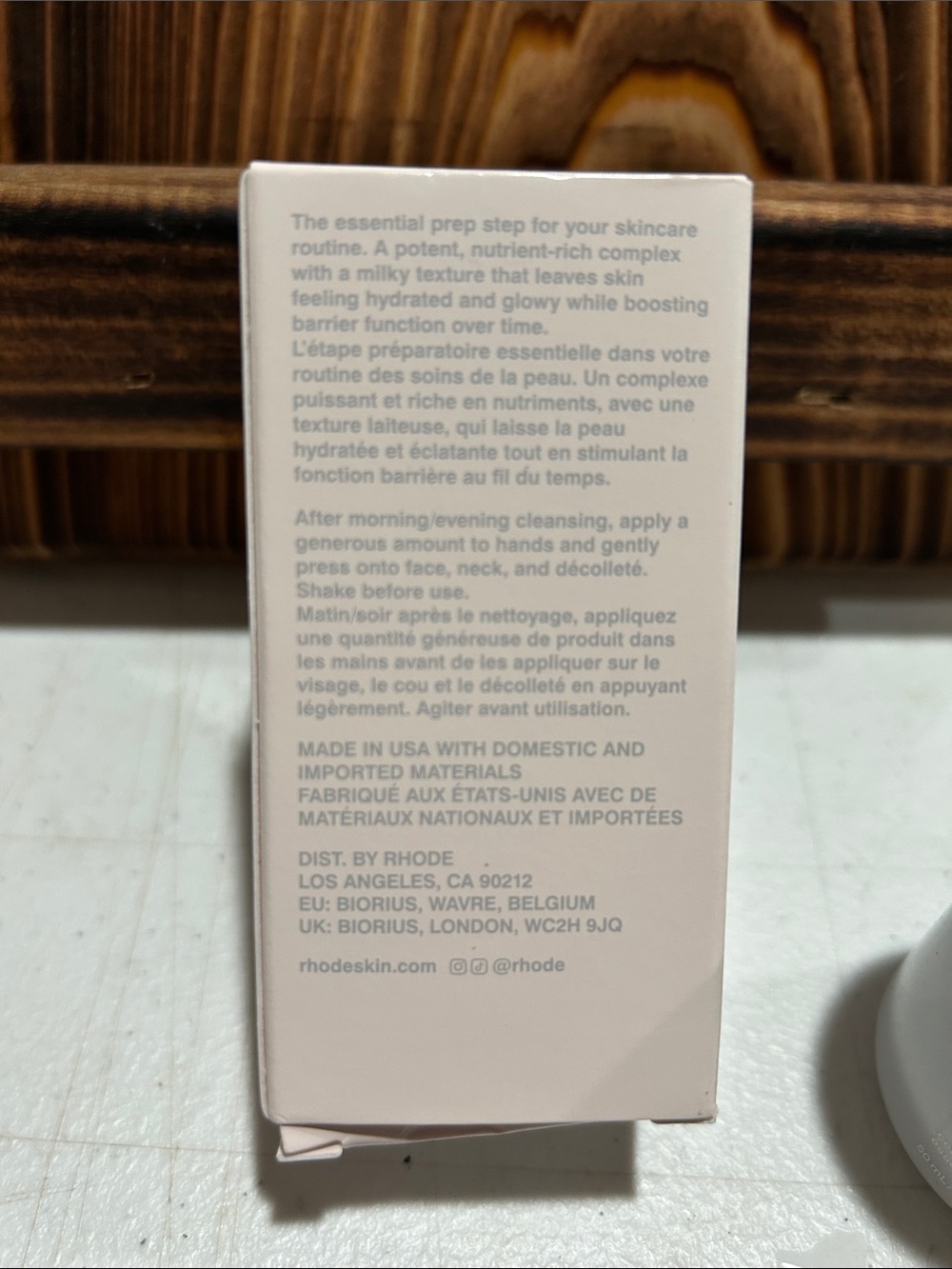 RHODE Glazing Milk Ceramide Facial Essence — White - Picture 3 of 3